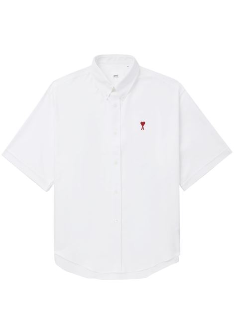 White Ami de Coeur shirt Ami Paris - men